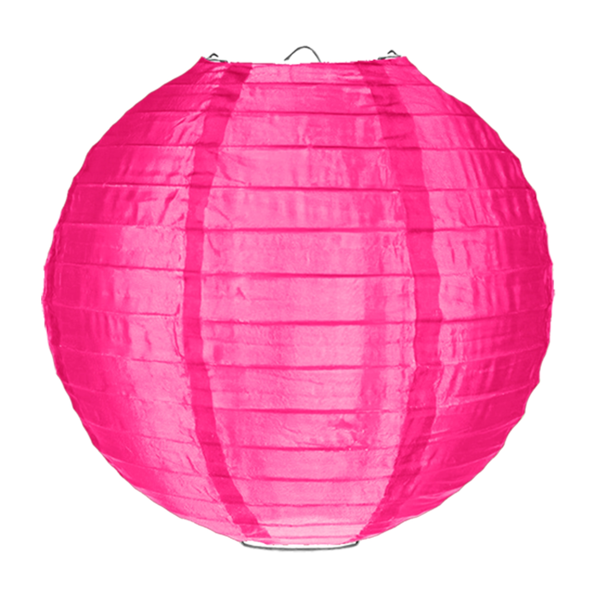 Lampion aus Nylon Rosa 50cm Lampe, Laterne