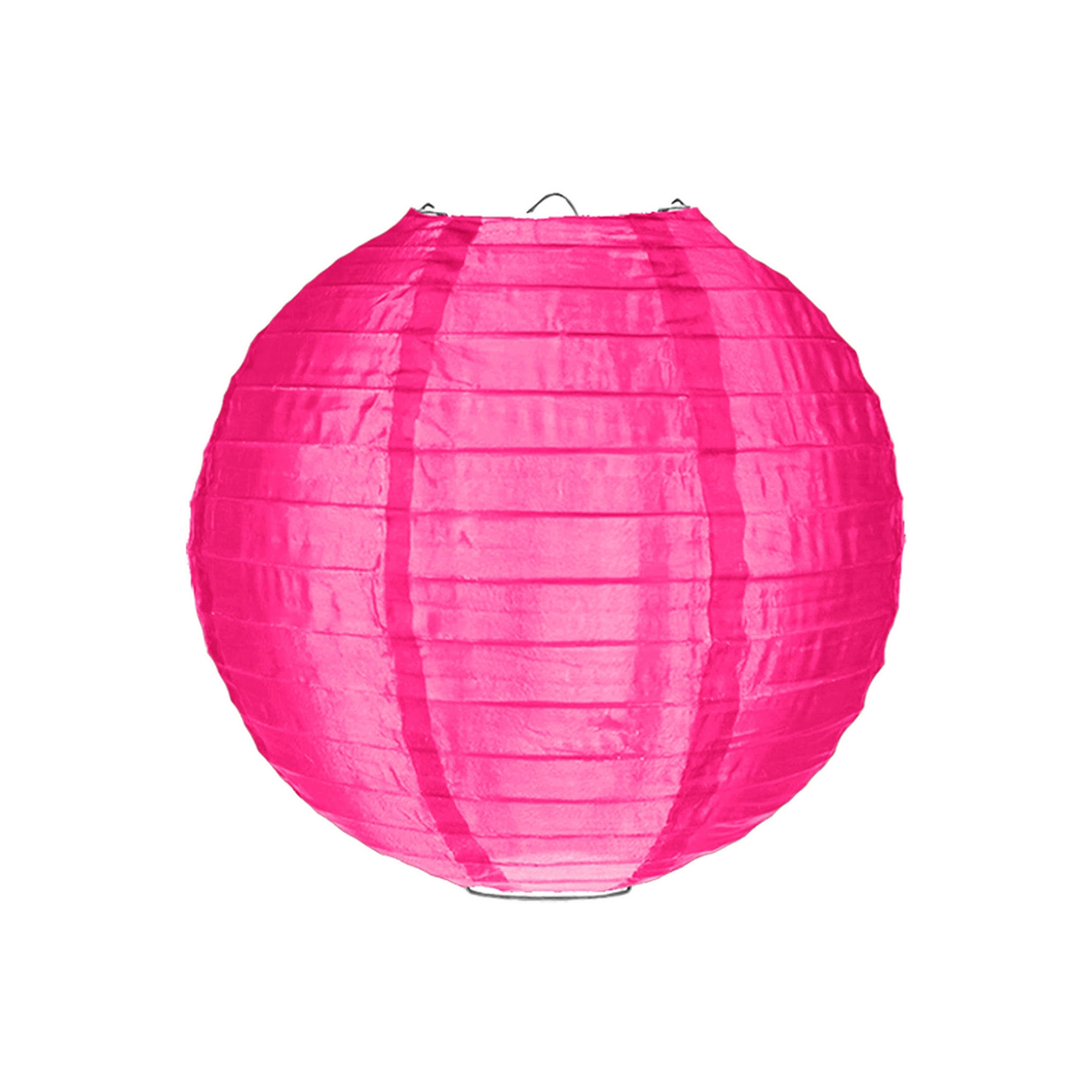Lampion aus Nylon Rosa 25cm Lampe, Laterne