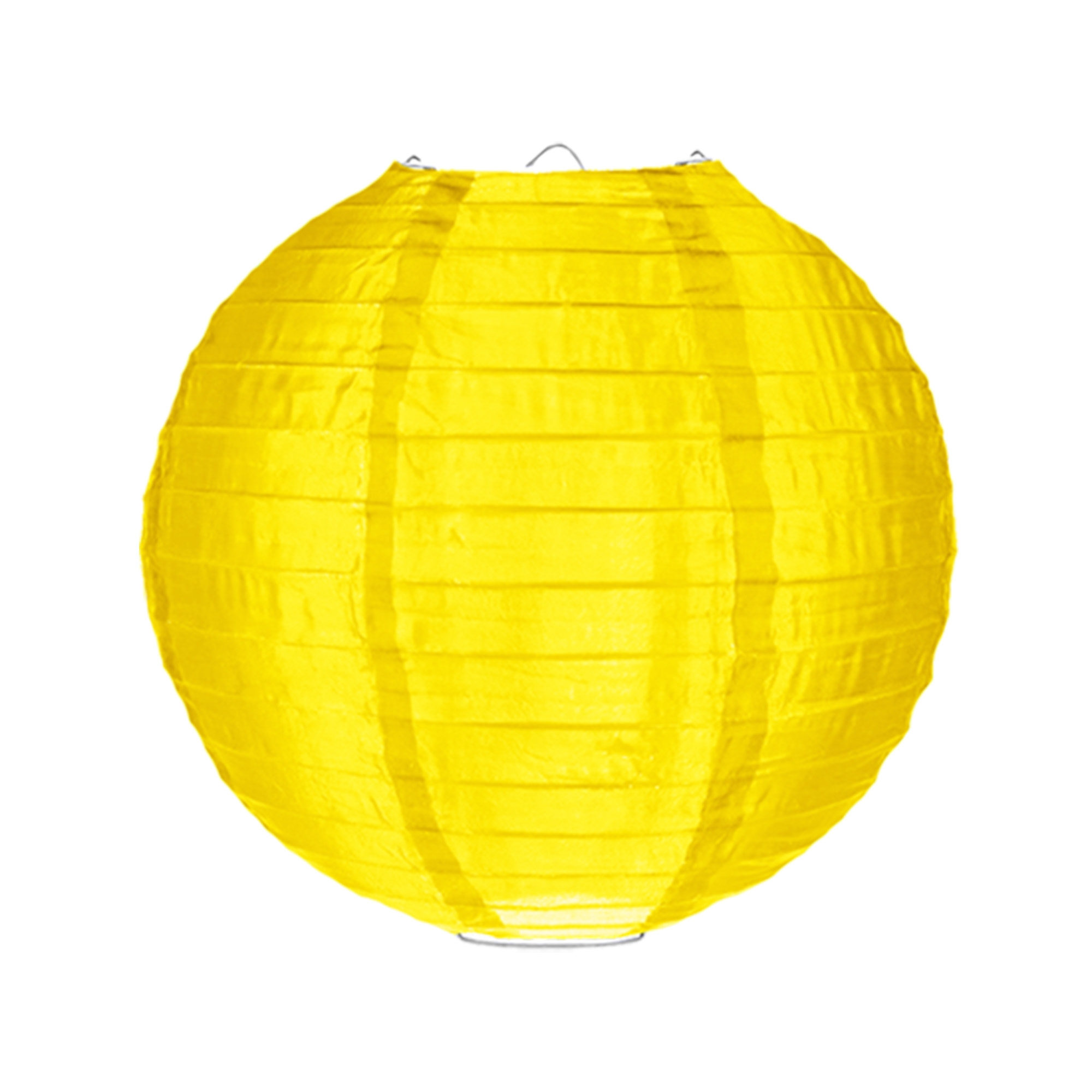 Lampion aus Nylon Gelb 35cm Lampe, Lampenschirm