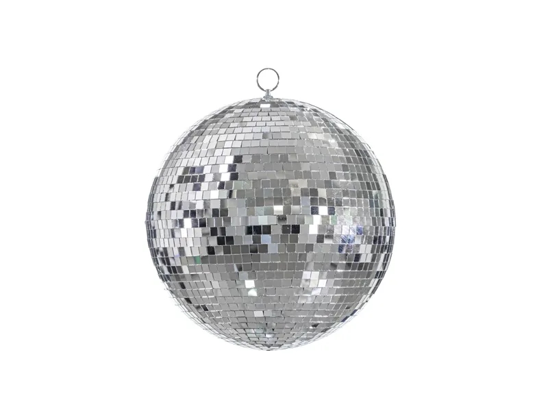 Discokugel 30 cm Silber Sphäre, Zubehör, Kronleuchter, Lampe