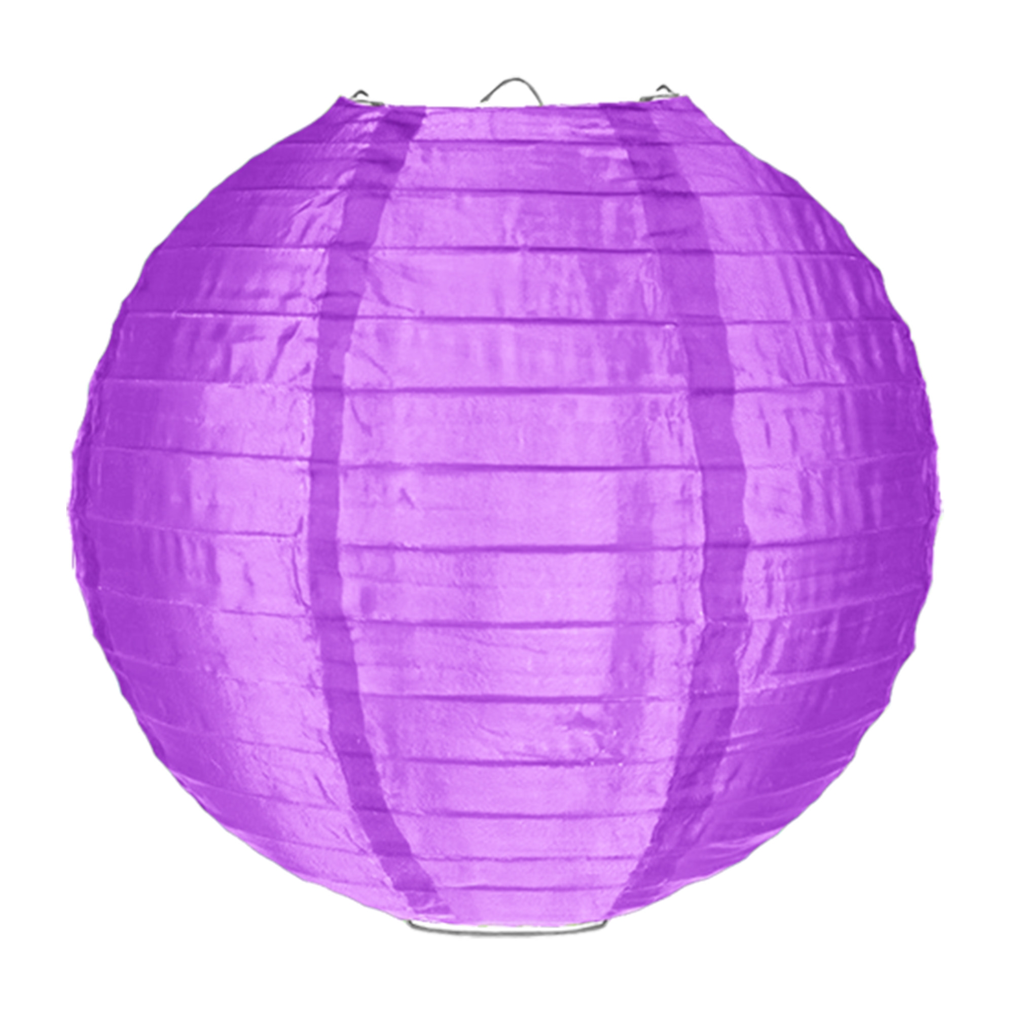 Lampion aus Nylon Violett 50cm Lampe, Laterne