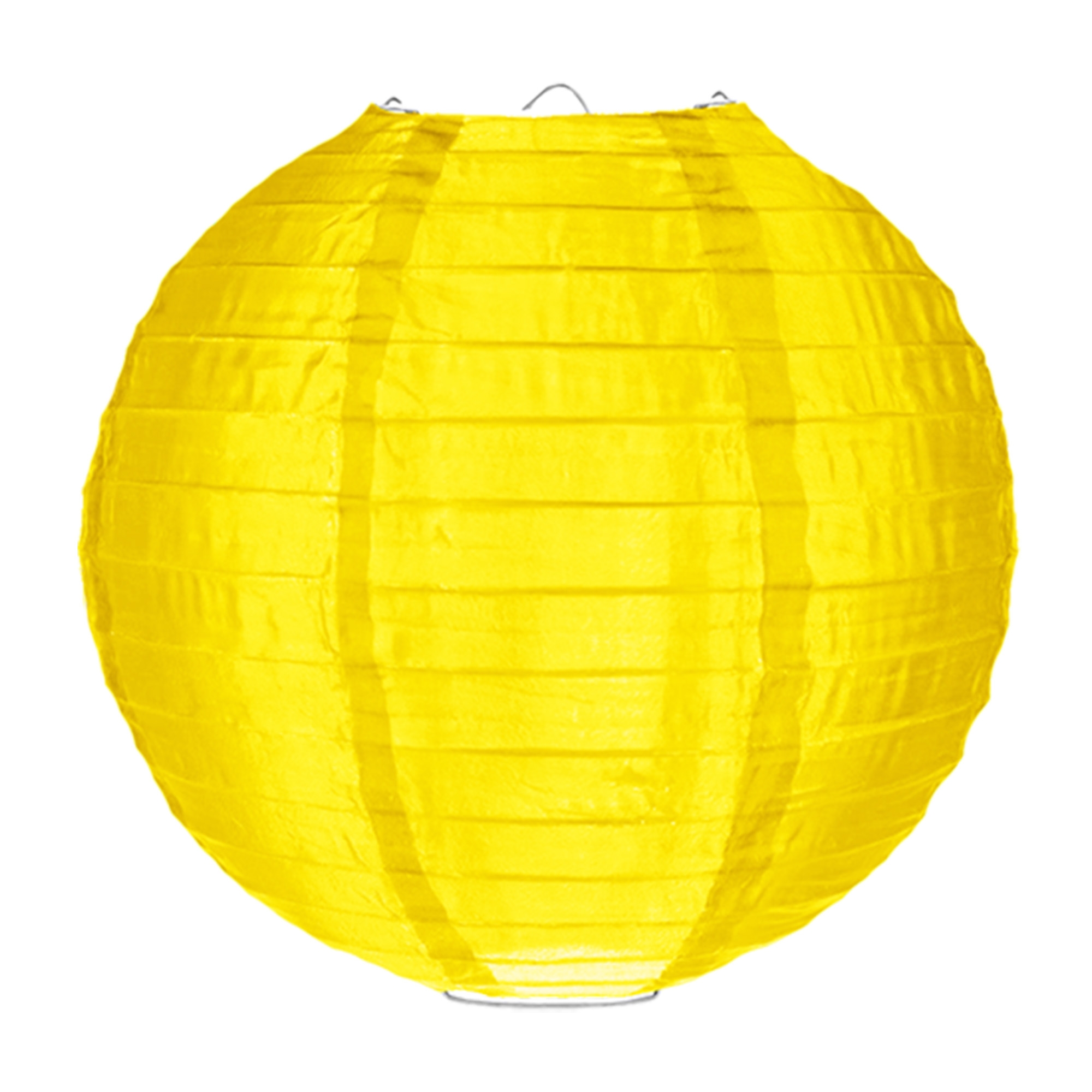 Lampion aus Nylon Gelb 50cm Lampe, Lampenschirm