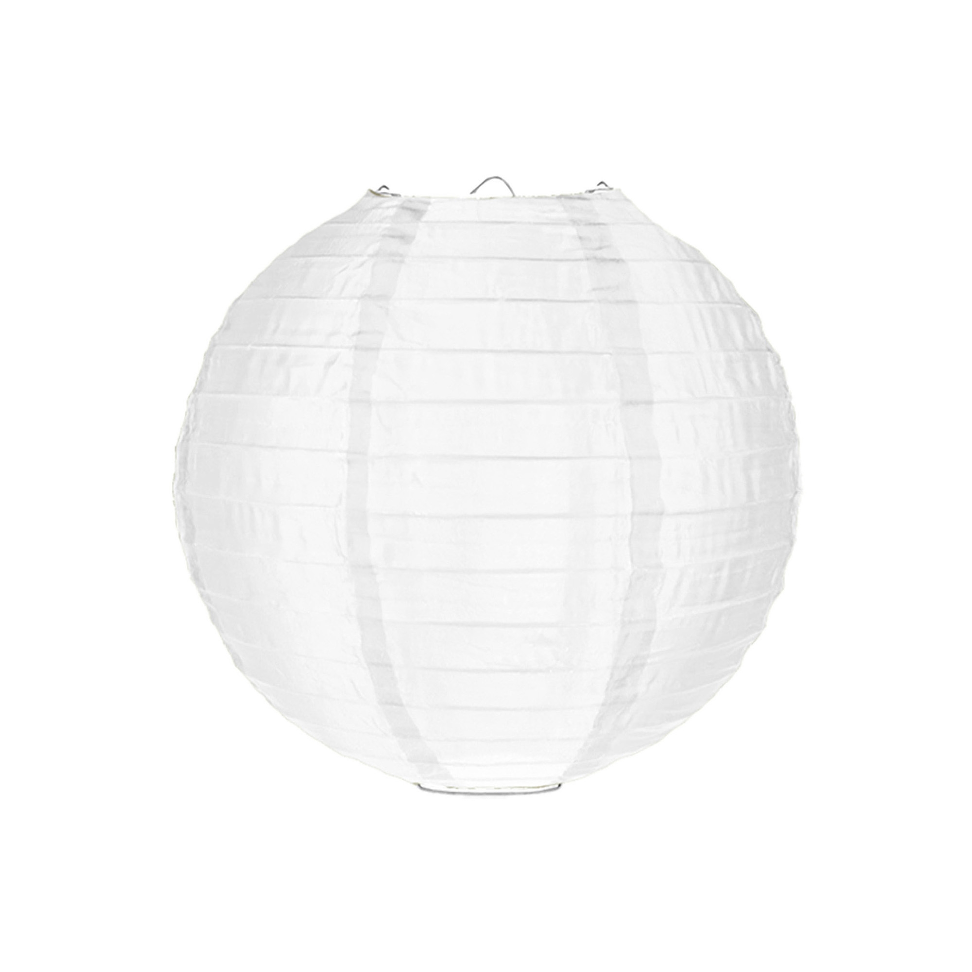Lampion aus Nylon Weiß 25cm Lampe, Lampenschirm